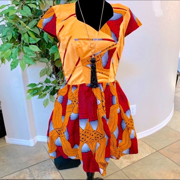Ankara Dresses & Skirts - New Ankara African print dress